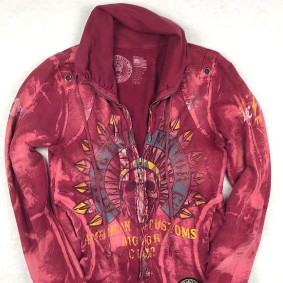 Affliction Jackets & Blazers - Affliction Full Zip Jacket American Custom